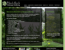 Tablet Screenshot of blackrockgardens.com.au